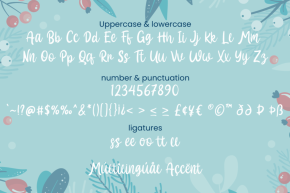 Hallo White Font Poster 6