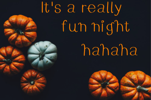 Halloween Font Poster 6