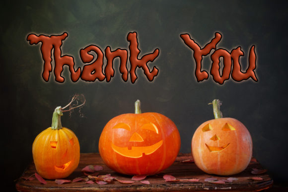 Halloween Before Christmas Font Poster 9