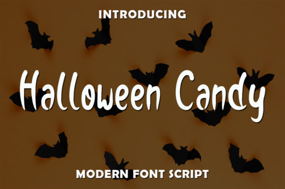 Halloween Candy Font