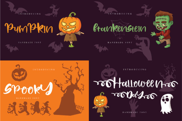 Halloween Day Font Poster 1