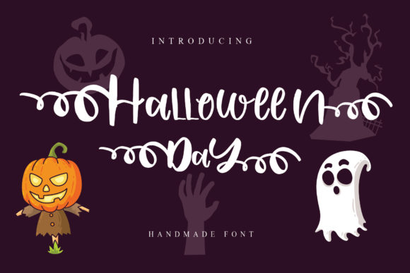 Halloween Day Font Poster 2