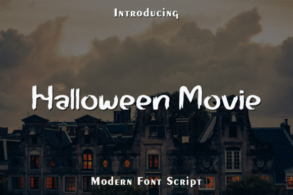 Halloween Movie Font Poster 1