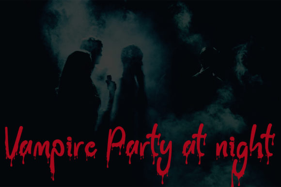 Halloween Party Font Poster 7