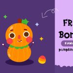 Halloween Pumpkin Font Poster 2