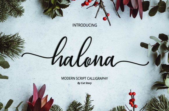 Halona Font Poster 1