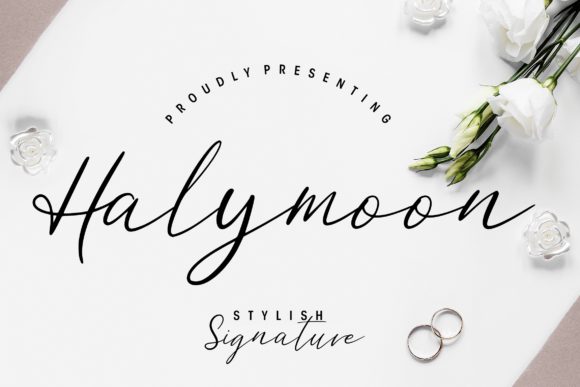 Halymoon Font