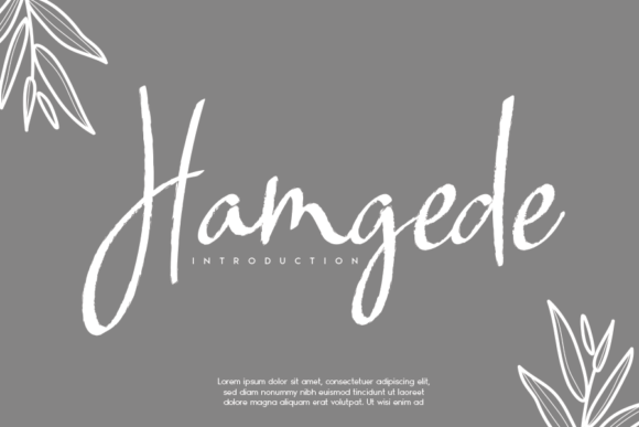 Hamgede Font