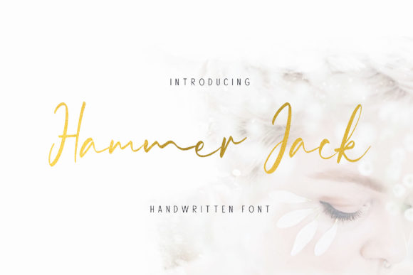 Hammer Jack Font Poster 2