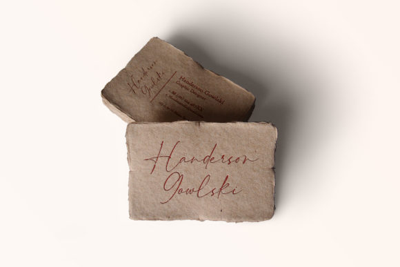 Hammington Signature Font Poster 10