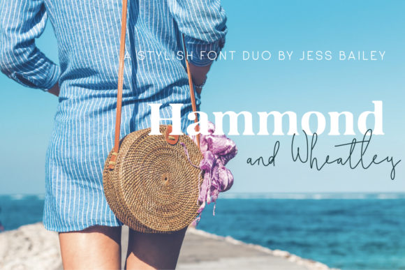 Hammond and Wheatley Font Poster 9