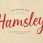 Hamsley Font Poster 1