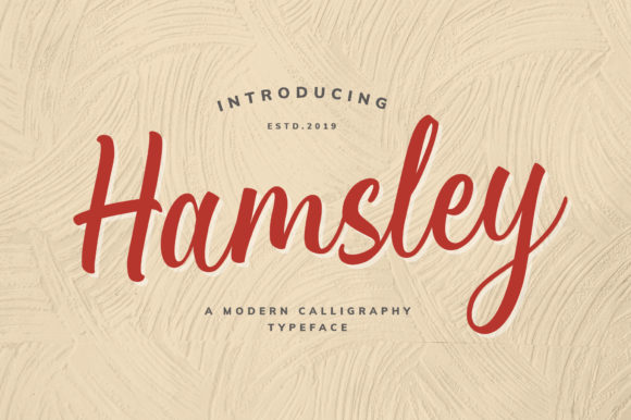 Hamsley Font Poster 1