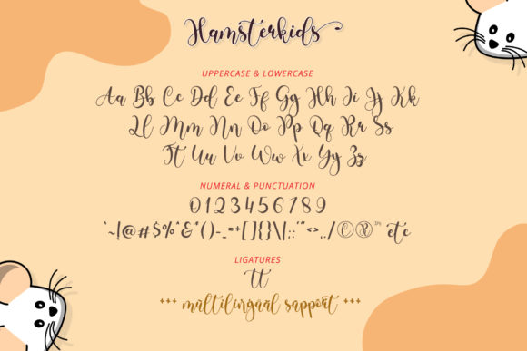 Hamsterkids Font Poster 8