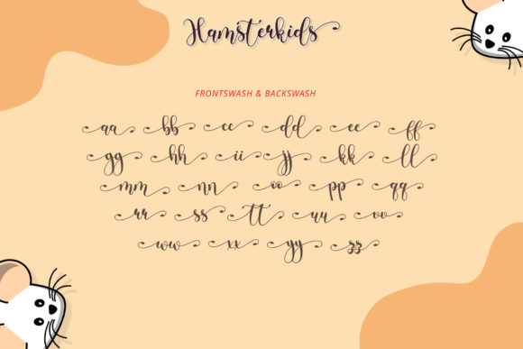 Hamsterkids Font Poster 9