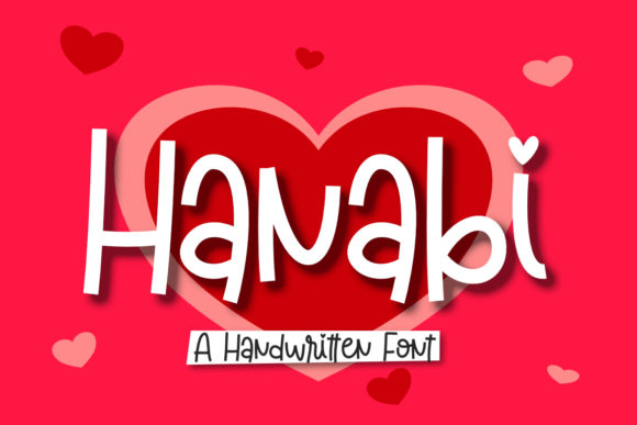 Hanabi Font Poster 1