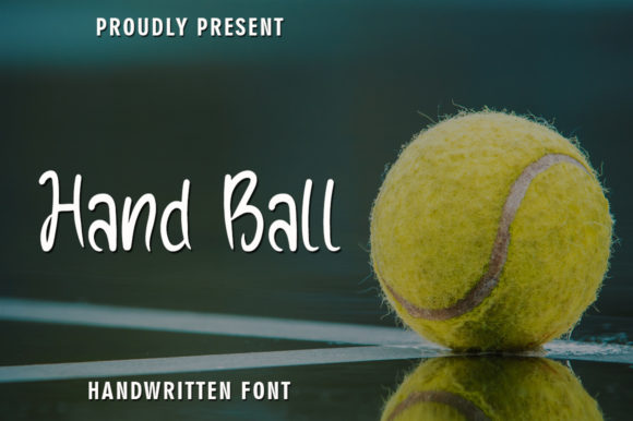 Hand Ball Font