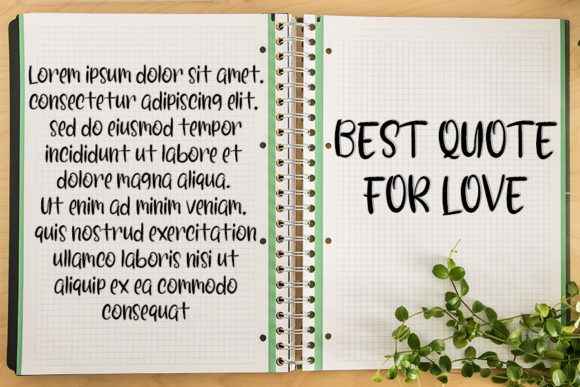Hand Draw Font Poster 2
