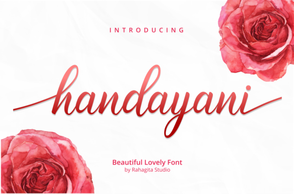 Handayani Font Poster 1