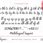 Handayani Font Poster 4