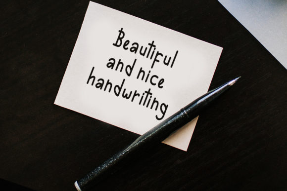 Handcraft Font Poster 4