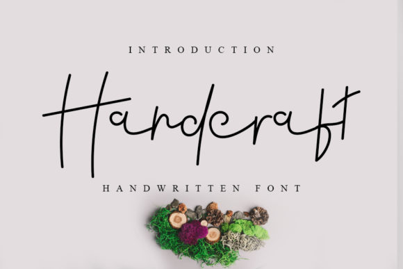 Handcraft Font Poster 1