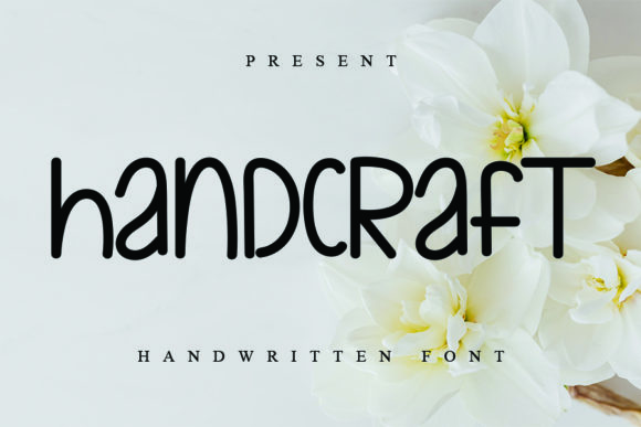 Handcraft Font Poster 1