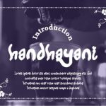 Handhayani Font Poster 1