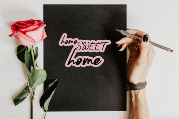 Handmade Font Poster 4