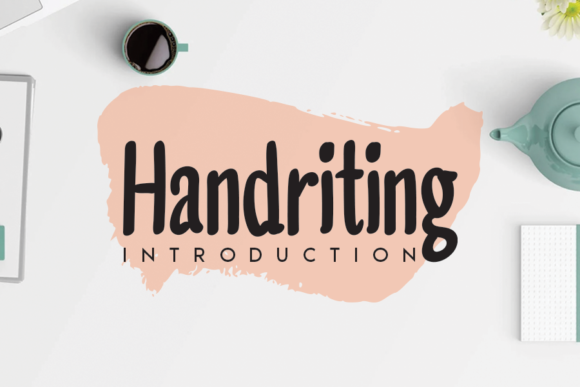 Handriting Font Poster 1