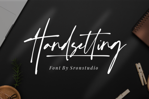 Handsetting Font