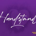 Handstand Font Poster 1