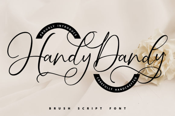 Handy-Dandy Font Poster 1