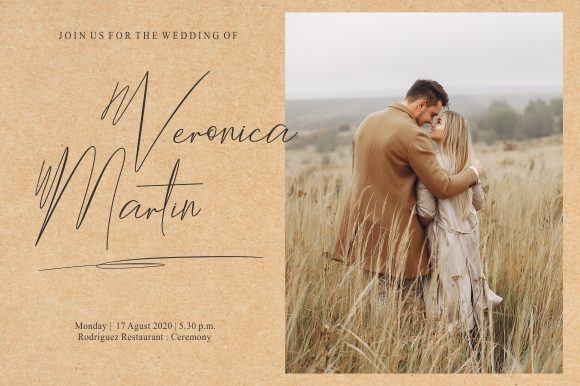 Hantoria Signature Font Poster 8