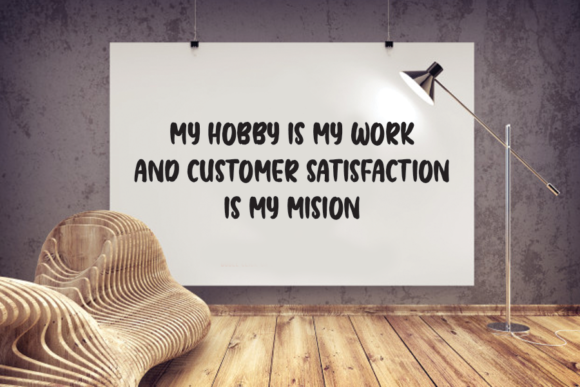 Hanymade Font Poster 2