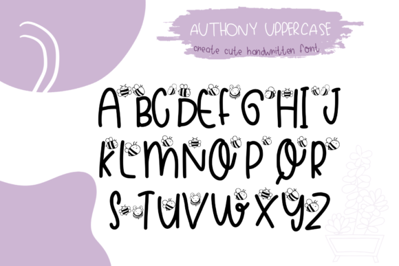 Happy Bee Font Poster 2