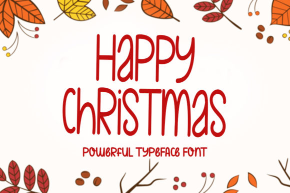 Happy Christmas Font