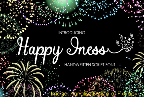 Happy Iness Font Poster 1