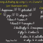 Happy Iness Font Poster 5