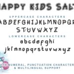 Happy Kids Font Poster 2