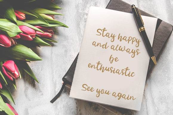 Happy Loves Font Poster 5