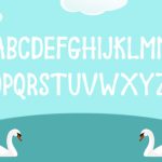 Happy Swan Font Poster 4