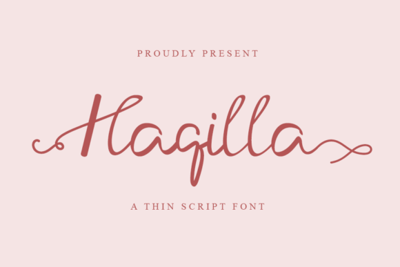 Haqilla Font Poster 1