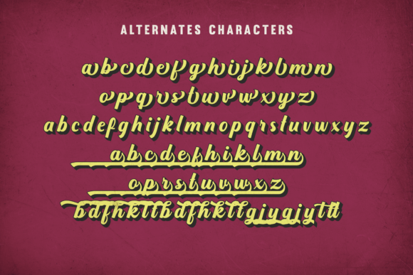 Hardome Font Poster 9
