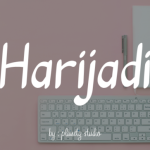 Harijadi Font Poster 1