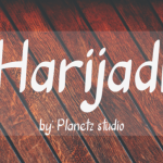 Harijadi Font Poster 2