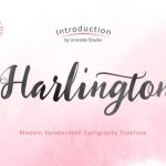 Harlington Font Poster 1