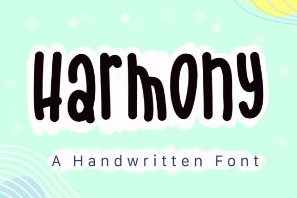 Harmony Font Poster 1