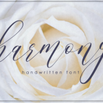 Harmony Font Poster 1