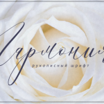 Harmony Font Poster 9